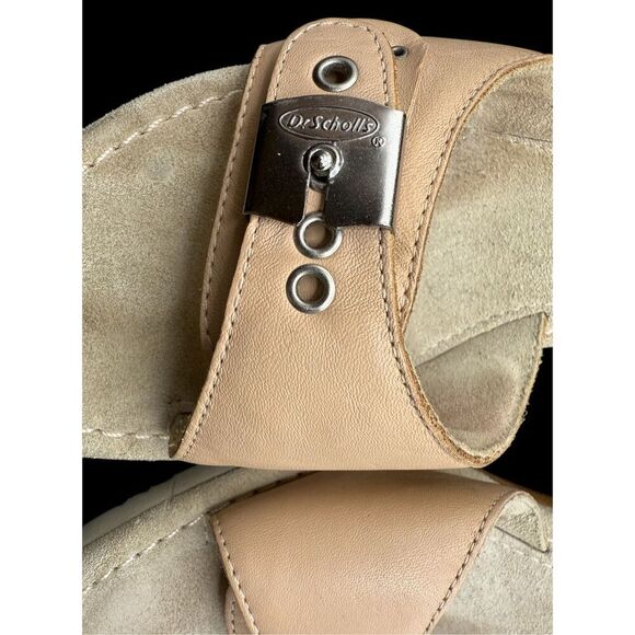 Dr. Scholls Willow Tan Slip-On Leather Shoe Sz. 8 Hard to Find - Picture 9 of 12